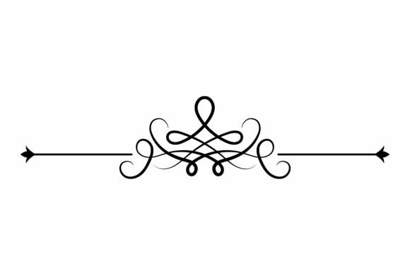 Black Swirl Art: The Ornamental Edge for Modern Design