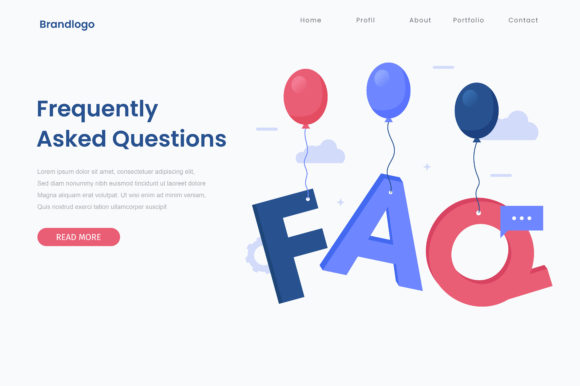 Corporate FAQ Illustration: Streamlining Brand Communication