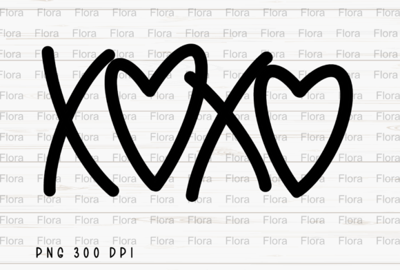 Make Valentine's Day Pop with XOXO Hand Lettered PNG