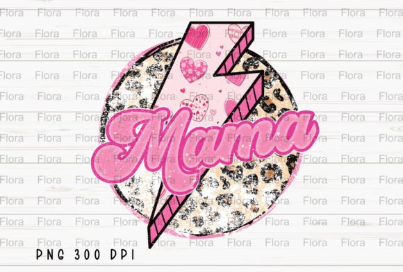 Mama Heart Lightning Bolt Valentines PNG: Design Guide