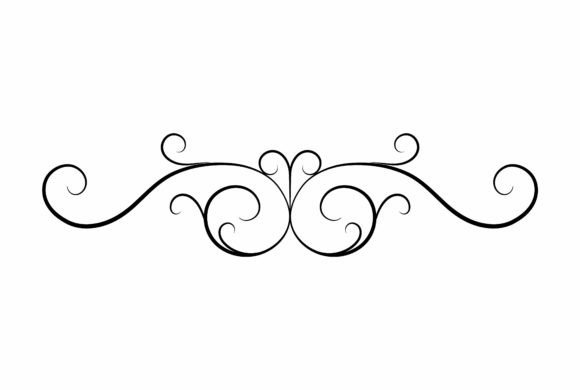 Ornament Vector Clipart: Instant Elegance for Any Project