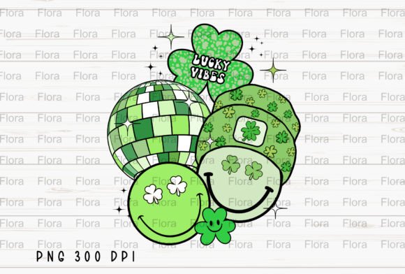 Smiley Lucky Vibes ST Patrick's Day PNG: Your Go-To Festive Design Asset
