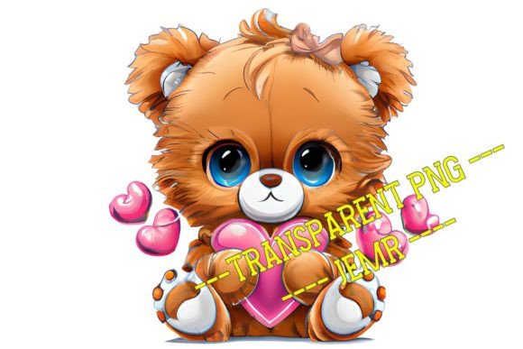 TEDDY / TRANSPARENT PNG #123: A Playful Design Asset