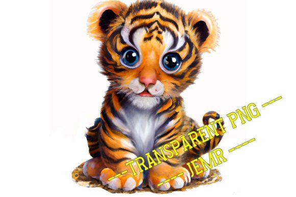 TIGER / TRANSPARENT PNG #105: Bold Graphics for Modern Projects