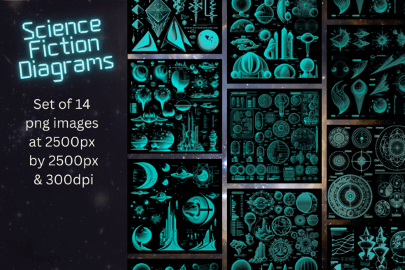 Unleashing the Future: Science Fiction Diagrams for Your Designs
