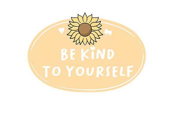 Uplifting Quote with Sunflower: A Design Asset for Every Creative
